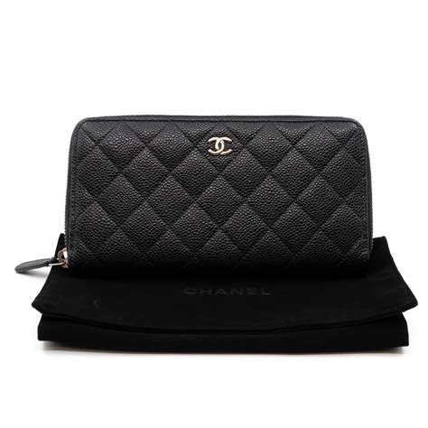 chanel zip wallet a50097 price|The Chanel Classic Zip Around Wallets .